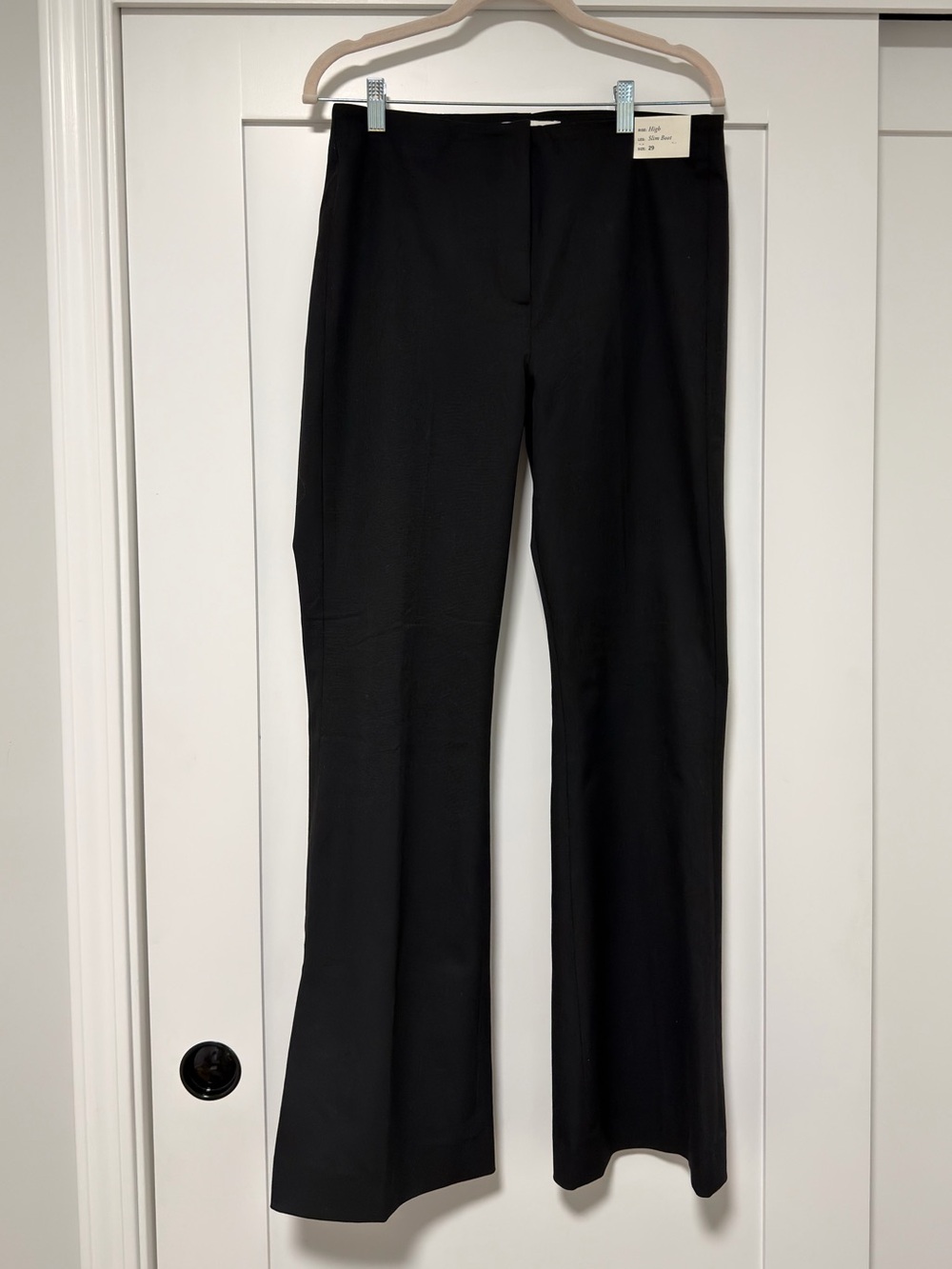 High Rise Slim Boot Dress Pants